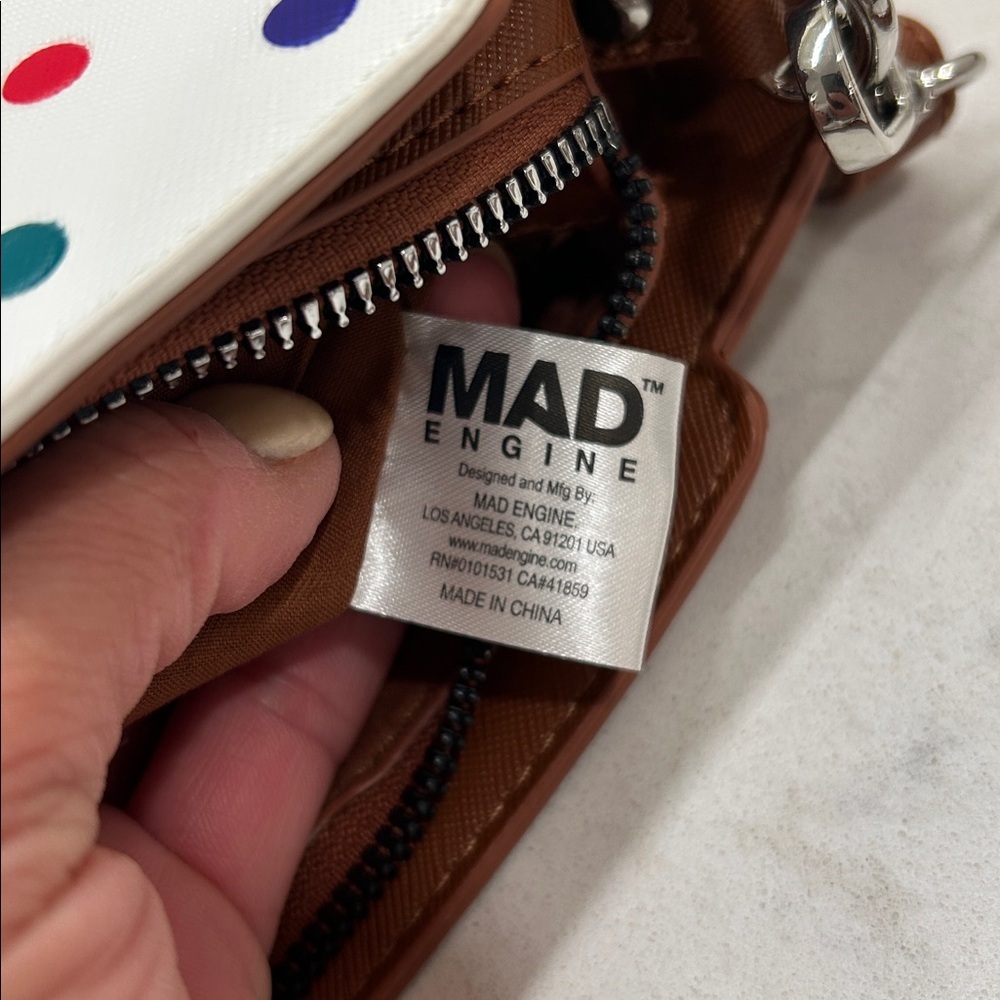 Mad Engine Gingerbread House Crossbody Bag Purse - Picture 10 of 16